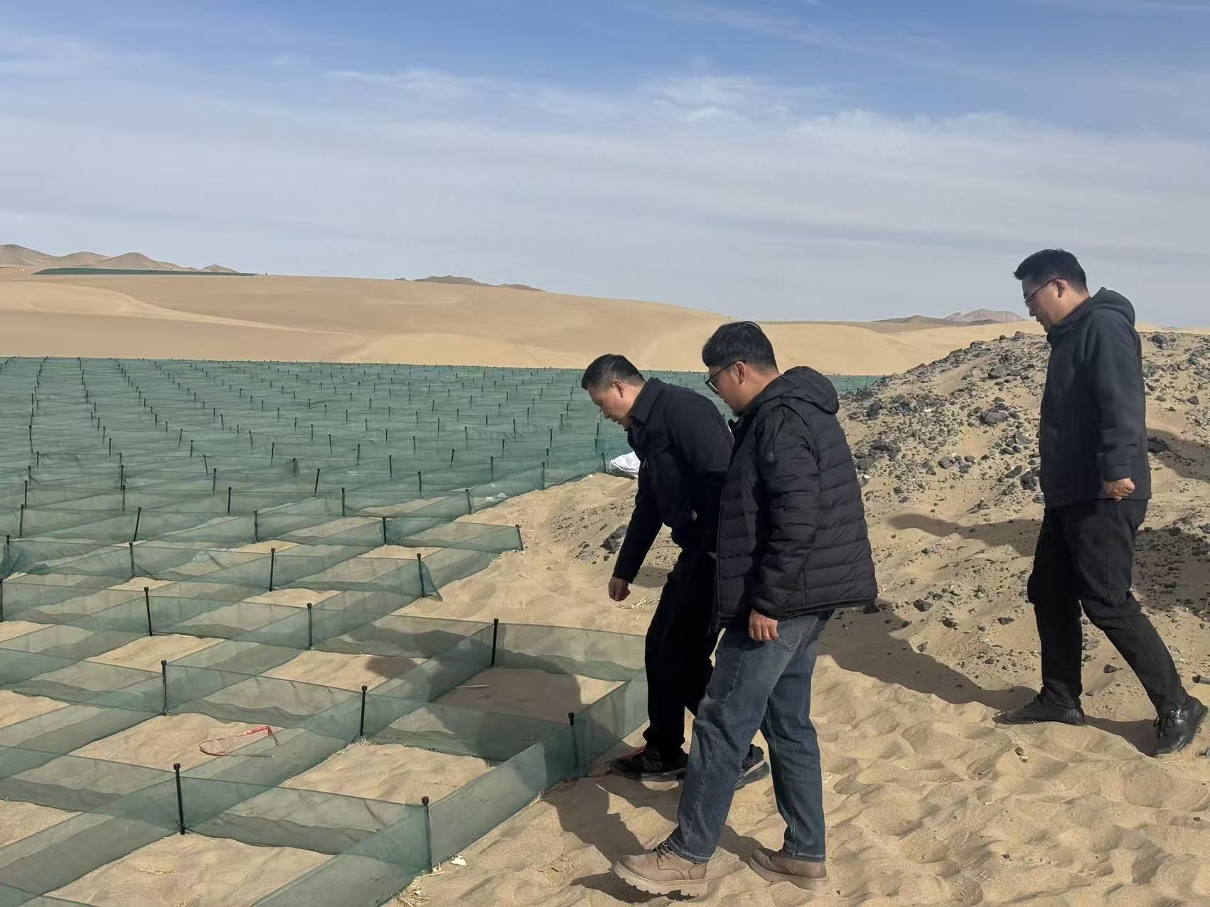 聚焦三北項目！李興財赴格爾木中灶火施工現場視察調研